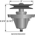 Stens Spindle Assembly Fits For Cub Cadet 918-06981 618-06981 Mtd 285-710 285-710